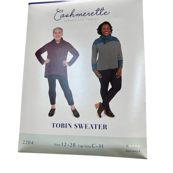 Cashmerette sewing patterns for curves variety pack Size 12-28 lot of 5 UNCUT - Picture 7 of 7